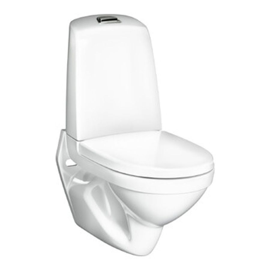 WC Nautic 1522 Hygienic Flush vägghängd